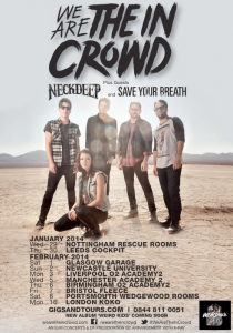 We Are The In Crowd UK Tour 2014