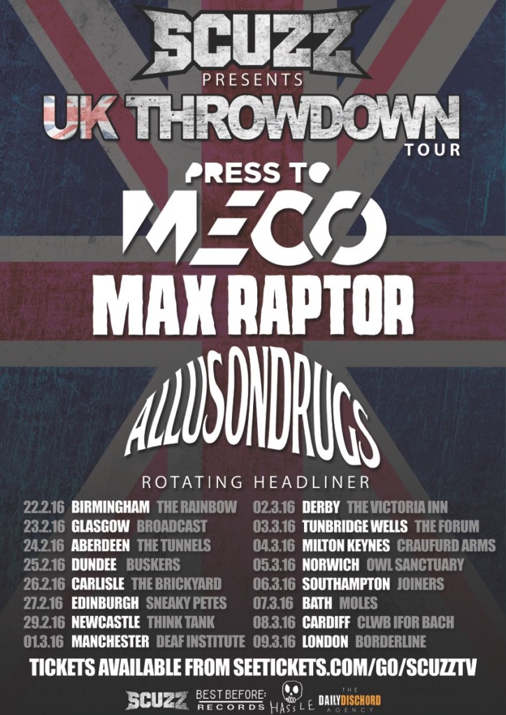 Scuzz UK Throwdown Tour Poster Final_Press To Meco WEB