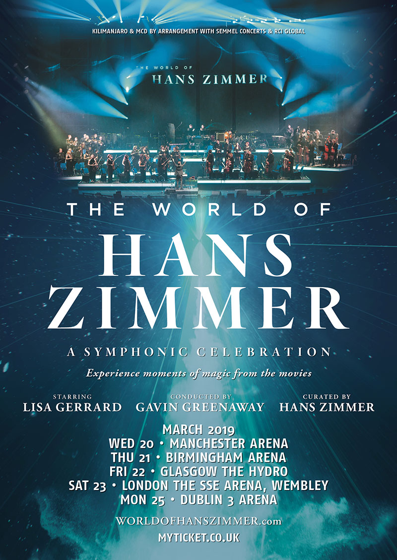 Hans Zimmer Has Announced A UK Tour! Soundscape